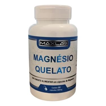 Imagem de Magnésio Quelato 300 Mg C/60 Cápsulas - Maxlab Sabor Sem Sabor