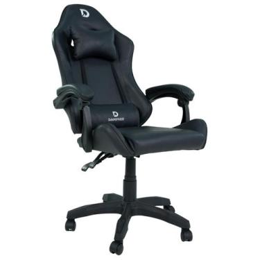 Imagem de Cadeira Gamer Escritório Reclinável Ergonômica Em Couro - Dampher, Pre