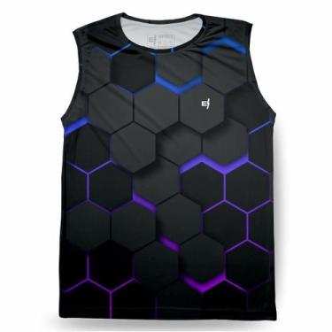 Imagem de Regata Masculina Academia Pro Fit Estampada Camiseta Musculacao Corrid