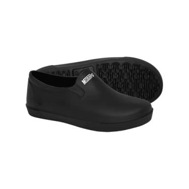 Imagem de Tenis Iate Antiderrapante Sapato Uso Profissional Enfermagem Hospital Clinica Serviços Gerais Cozinha Limpeza (Preto, BR, Adulto, Numérico, 35)