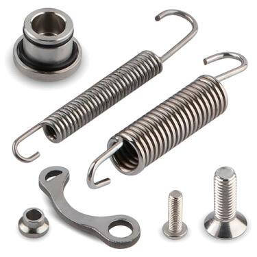 Imagem de Kit de parafusos de mola de suporte lateral de motocicleta para EXC EXC-F XC XC-W XCF XCF-W 125-530 2008-2016, para FE 250 350 450 2014-16 TE 125 250 300 2014-2016