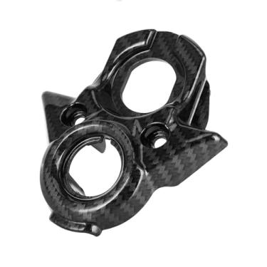 Imagem de Woodniu Racein Capa de interruptor de chave para Surron Light Bee X S e Segway X160 X260, placa de isqueiro de ignição Sur Ron, acessórios de imitação de fibra de carbono Suron (transferência de água