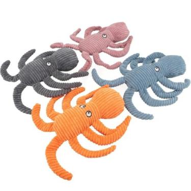 Imagem de Pelúcia Pet Polvo 22cm Tentáculos Cachorro Gato Lovely Vibe