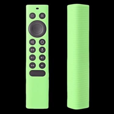 Imagem de Silicone Protective Cover for NVIDIA Shield TV Pro/4K HDR Remote Controller Series, Light Weight Kids-Friendly Silicone Skin Anti-Slip/Shockproof with Hand Strap