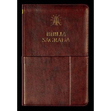Imagem de Bíblia Sagrada Slim ACF - Marrom, Com Bolso - THOMAS NELSON, Sortido