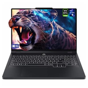 Imagem de Lenovo Laptop para jogos Legion Pro 5i Gen 10, Intel Ultra 9-275HX, RAM DDR5 de 32 GB, SSD PCIe de 2 TB, tela WQXGA de 16 polegadas (2560 x 1600), Nvidia G-Force RTX 5070Ti, retroiluminação RGB de 24
