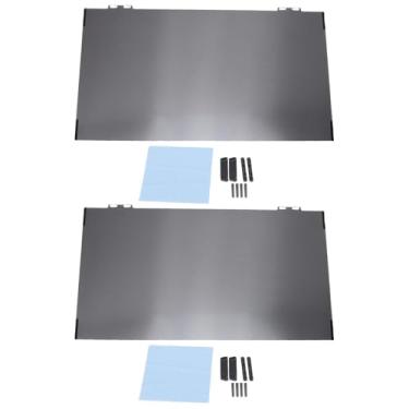 Imagem de GOWENIC Tela de Privacidade de 24 Polegadas para Monitor de Proporção de Aspecto 16: 9, Proteção para Os Olhos, Escudo Anti-reflexo de Luz Azul, Filtro Privado Removível de Segurança de (Duas peças)
