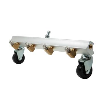 Imagem de B E Pressure 85.400.062 Vassoura de água embaixo do carro, 4000 psi, 5,0 GPM, 16 polegadas, aço