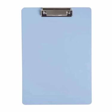 Imagem de Prancheta A4 Suporte para documentos de mesa resistente e espesso Placa de escrita para organização de escritório escolar Material plástico Leve Durável Superfície à prova d'água (Azul claro)