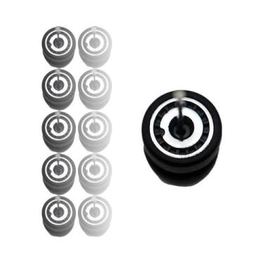 Imagem de Rodas De Modelo De Brinquedo Em Escala 1/64 Com Pneus De Borracha Lisa