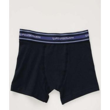 Imagem de Cueca Boxer Infantil Lupo-34111, Azul, GG
