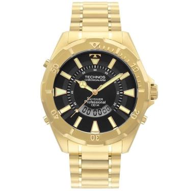 Imagem de Relógio Technos Masculino Skydiver Dourado - Wt205fln/4p