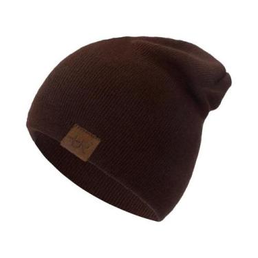Imagem de Gorro Unissex Quente E Macio De Tricô Casual Para O Inverno Estiloso E