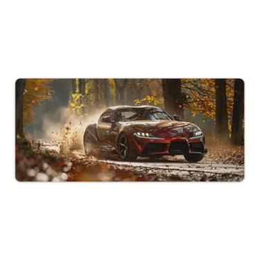 Imagem de HouLaiZhe Speed ​​JDM Sup Sports Drift Car Gaming Mouse Pads JDM Car Desk Pads Grandes Mousepads para Teclado Desktop Mat40x90cm