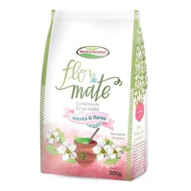 Imagem de Erva Mate Flor De Mate Composta Flores Schneider Vácuo 500g