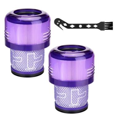 Imagem de HOUSEMAX Pacote com 2 filtros de substituição SV18 V9 para aspirador sem fio Dyson Digital Slim Series (V9/SV18/SV57), substitui as peças 970612-01