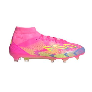Imagem de adidas Chuteiras femininas F50 Pro Firm Ground Soccer, rosa, 38