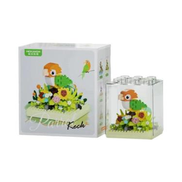 Imagem de Blocos De Montar De Papagaio Kawaii, Brinquedos Educativos Para Menino