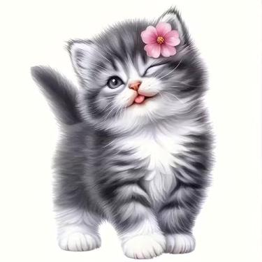 Imagem de Adesivos de vinil de PVC Miyan Cat Decalques autoadesivos à prova d'água para carros, laptops, caminhões, motocicletas, parede, janela, bagagem, capa de arranhão, decoração de porta