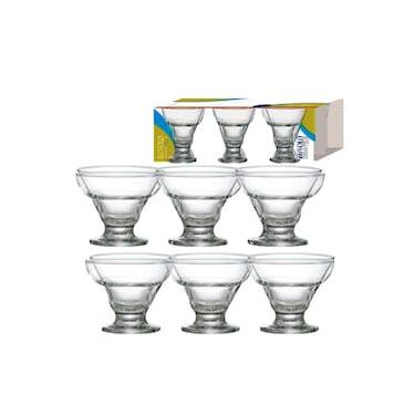 Imagem de Conjunto de Taças de Sobremesa Ruvolo Cancun em Vidro - 6 Peças