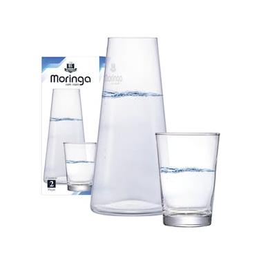 Imagem de Conjunto de Moringa e Copo Ruvolo em Vidro - 2 Peças