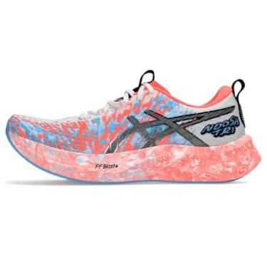 Imagem de ASICS Noosa TRI 16 Tênis de corrida masculino, Branco/Vermelho nascer do sol, 39