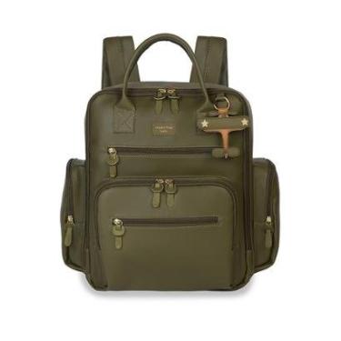 Imagem de Mochila de Maternidade MasterBag Urban Avião Lisa Oliva-Masculino