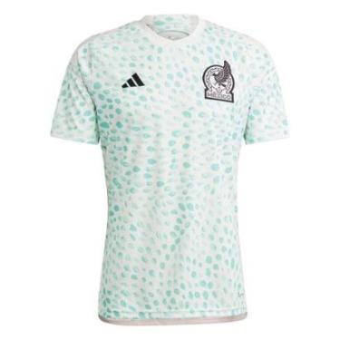 Imagem de Camisa 2 Seleção Mexicana Feminina 23 Adidas-Masculino