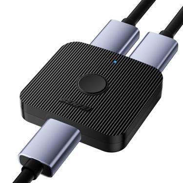 Imagem de BENFEI HDMI Switch 4K@60Hz, Bi-Directional HDMI Switcher 2 Input 1 Output, 1 Input 2 Output, Supports 4K 3D HD 1080P Compatible for Firestick, Xbox PS4 Roku HDTV