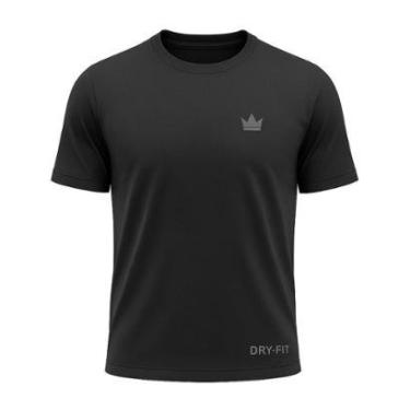 Imagem de Camiseta Dry Masculina Academia Treino Corrida Ciclismo Beach Tenis AntiSuor UV Rei do Esporte-Masculino