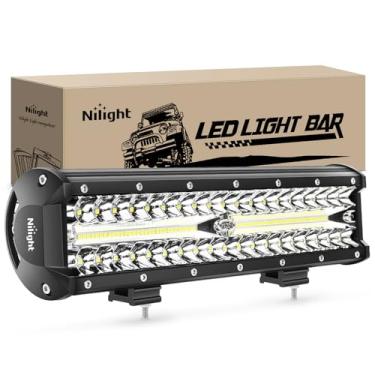 Imagem de Nilight Barra de luz LED 3000 W 300 W combo de ponto de inundação barra 30000LM bar condução barco luzes led off-road para caminhões, 2 anos de garantia