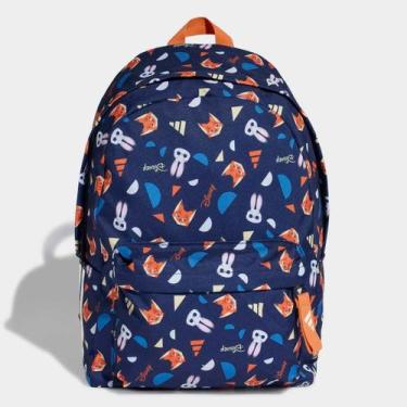 Imagem de Mochila Infantil Adidas Dy Zoo, Azul, Laranja, Único