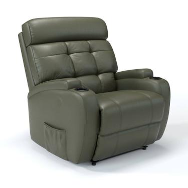 Imagem de Poltrona Do Papai Reclinável Elétrica Com Massagem Em Corino Importado