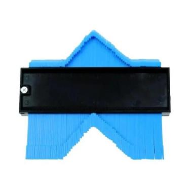 Imagem de Gabarito De Contorno Para Marcenaria, Duplicador De Perfil, Régua De M