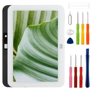 Imagem de SWARK Novo visor LCD de 21 cm compatível com Echo Show 8 (3ª geração) 2023 R85SD6 Substituição do conjunto de digitalizador de tela sensível ao toque com kit de ferramentas de reparo atualizado