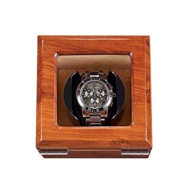 Imagem de Enrolador de relógio automático 2+0 caixa de enrolador de relógio com motor mudo 5 modos de rotação ajuste masculino feminino relógio automático presente