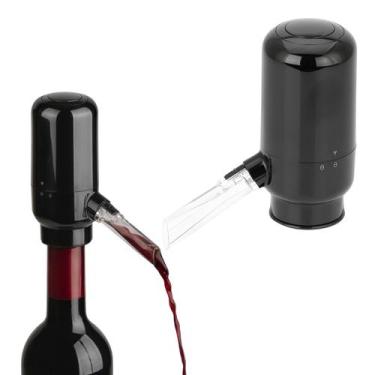 Imagem de Aerador Decanter e Dispenser Automático à Pilha em ABS para Vinho Uny 
