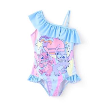 Imagem de Maiô Disney Stitch Girls One Piece, tamanho 3T, azul