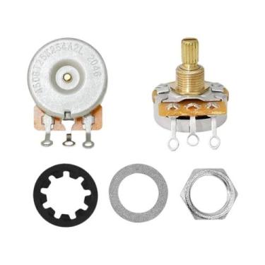 Imagem de Potenciômetro Genuíno CTS Para Guitarra 3 Peças A500K A250K B250K Baix