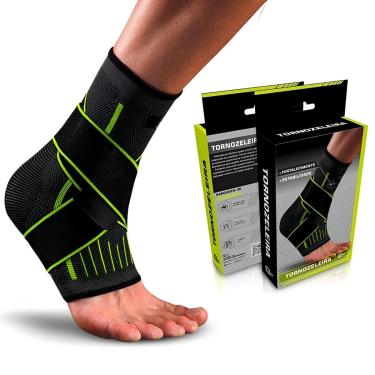 Imagem de Tornozeleira De Compressão Ortopédica Esportiva Estabilizador Para Tornozelo Futebol Unissex-Unissex