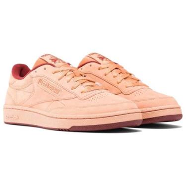 Imagem de Reebok Unisexo Club C 85 Ténis, Clay Washedclay Richmaroon, 39 EU
