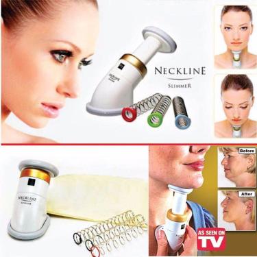 Imagem de Exercitador Massageador Tira Papada Musculo Pescoco