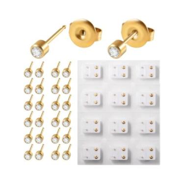 Imagem de Kit Profissional De Ferramentas Estéreis Para Piercing De Orelha, Nari