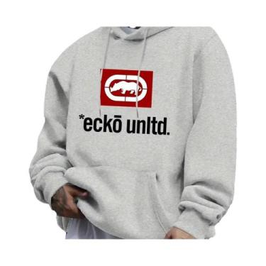 Imagem de Moletom Gráfico Masculino Ecko Unlimited Casual De Manga Longa Ajuste 