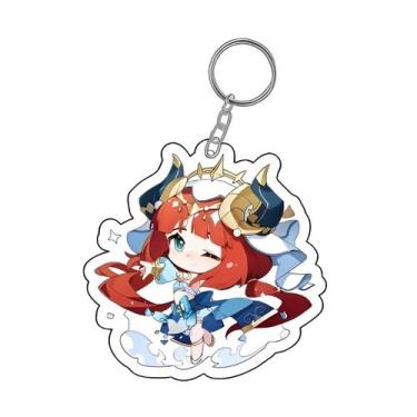 Imagem de Chaveiros Genshin Impact Acrílico Chibi Anime Pingente Diversos Person