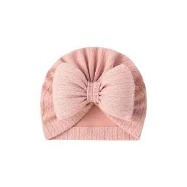Imagem de Touca Turbante Para Bebês Meninas E Meninos, Macia Com Laço, Estilo In