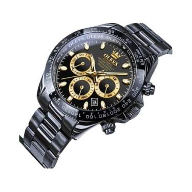 Imagem de Relógio Automático Mecânico Masculino À Prova D'Água Com Pulseira De A