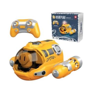Imagem de Brinquedos De Barco Motorizado RC À Prova d'Água Com Controle Remoto 2