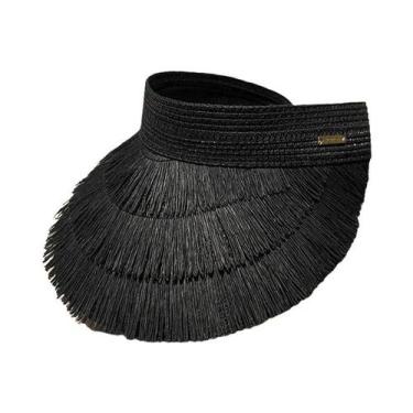 Imagem de Chapéu De Palha Com Franjas Para Mulheres, Proteção UV, Moda Designer 