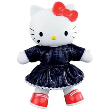 Imagem de Boneca Hello Kitty Fashion Black Dress Líder Brinquedos - Lider Brinqu